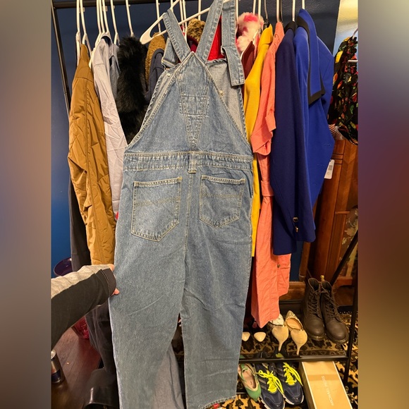 Denim Overalls Jumpsuit - Blue Washed - Picture 3 of 3